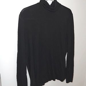 H&M Basics black turtleneck top